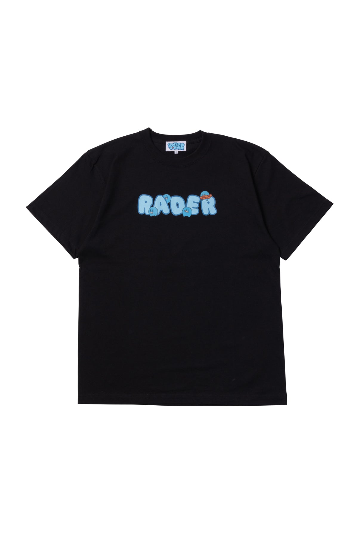 ら っ だ ぁ t シャツ RADER TシャツA BLACK - L