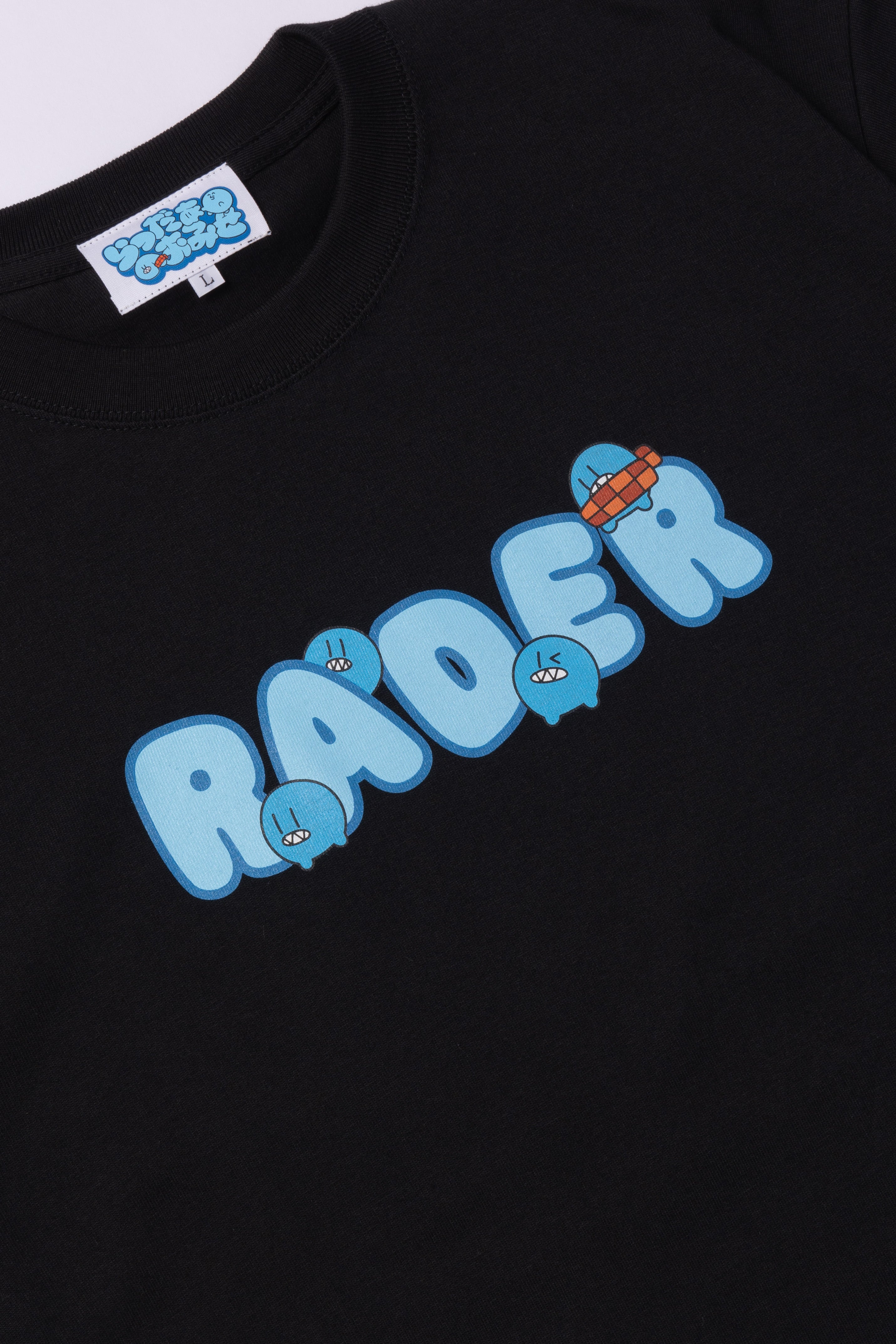 RADER TシャツA / BLACK - L