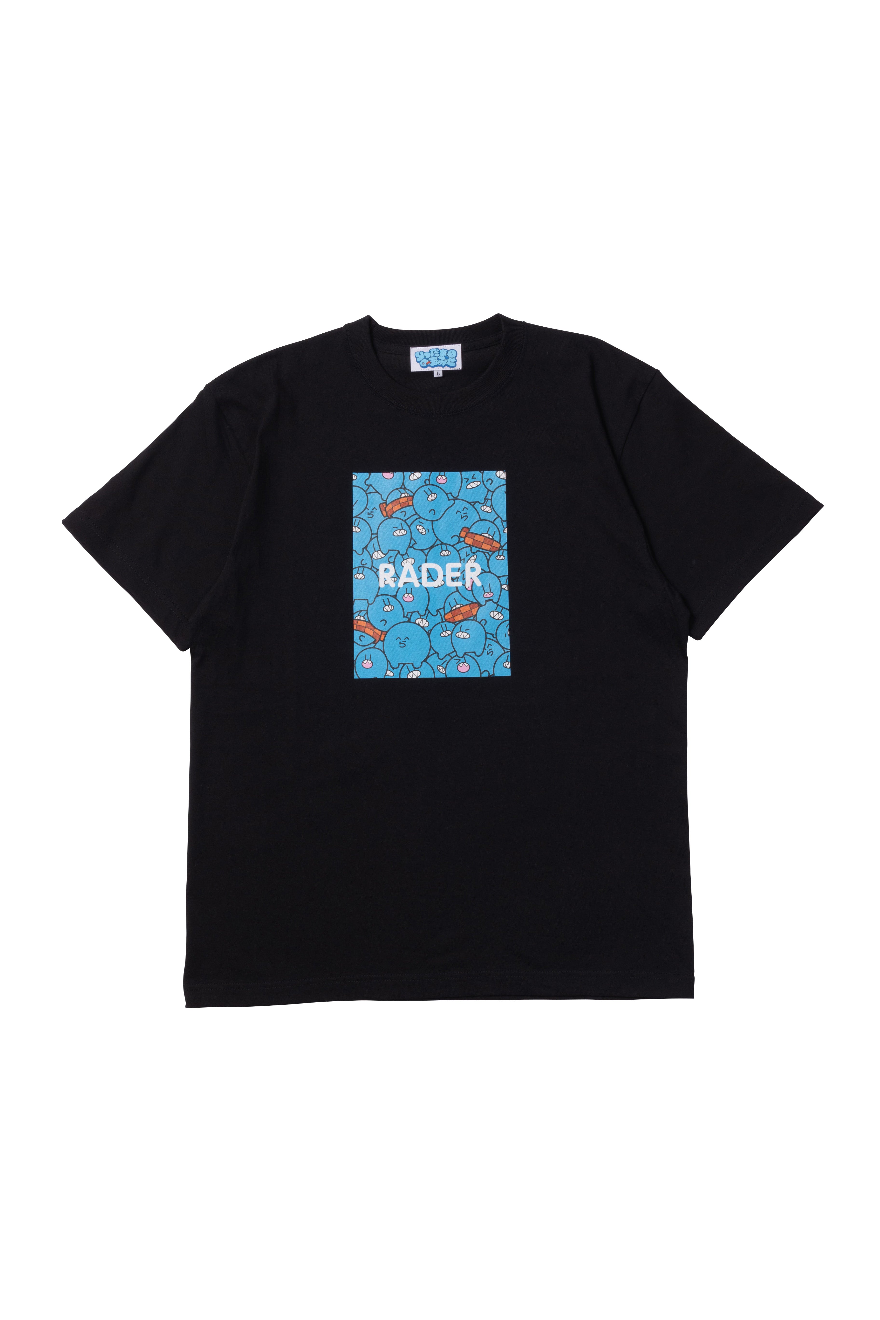 RADER TシャツB / BLACK - L