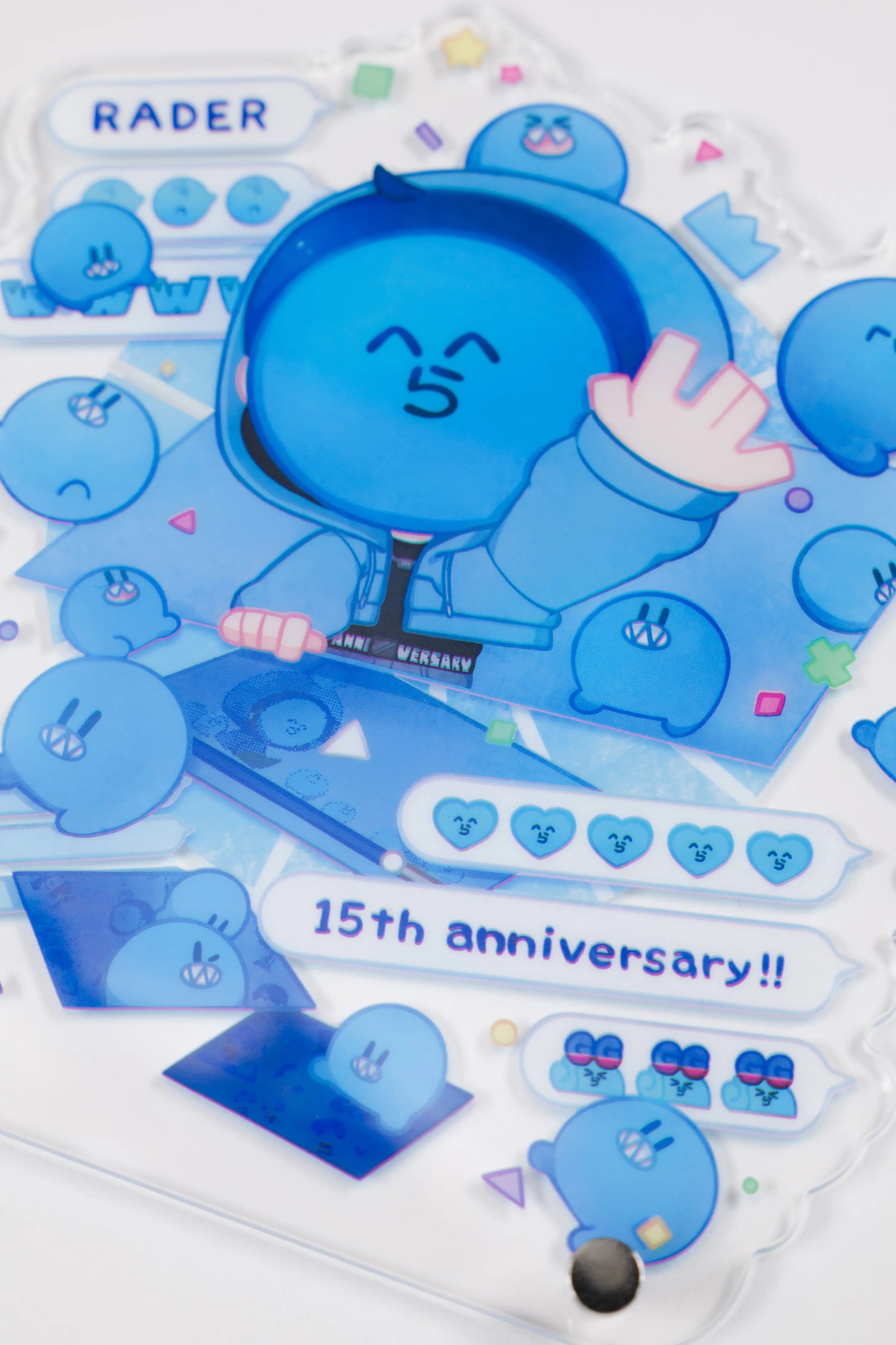 15thアニバーサリーアクリルパネル